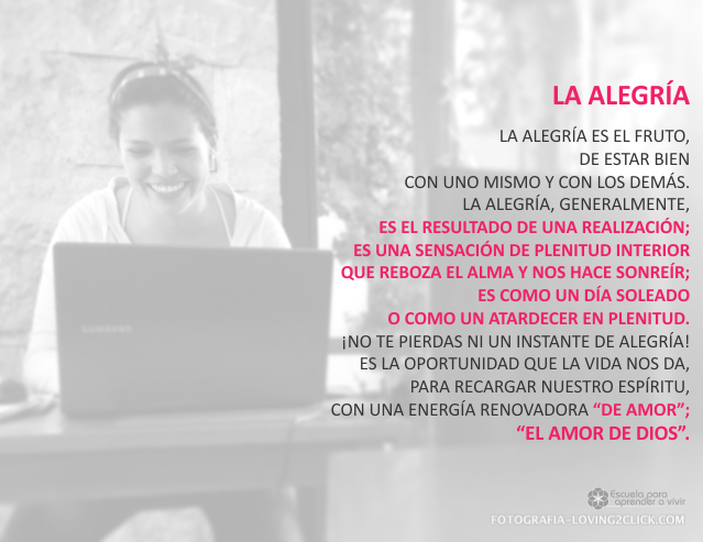 La alegría Noviembre 07 de 2009